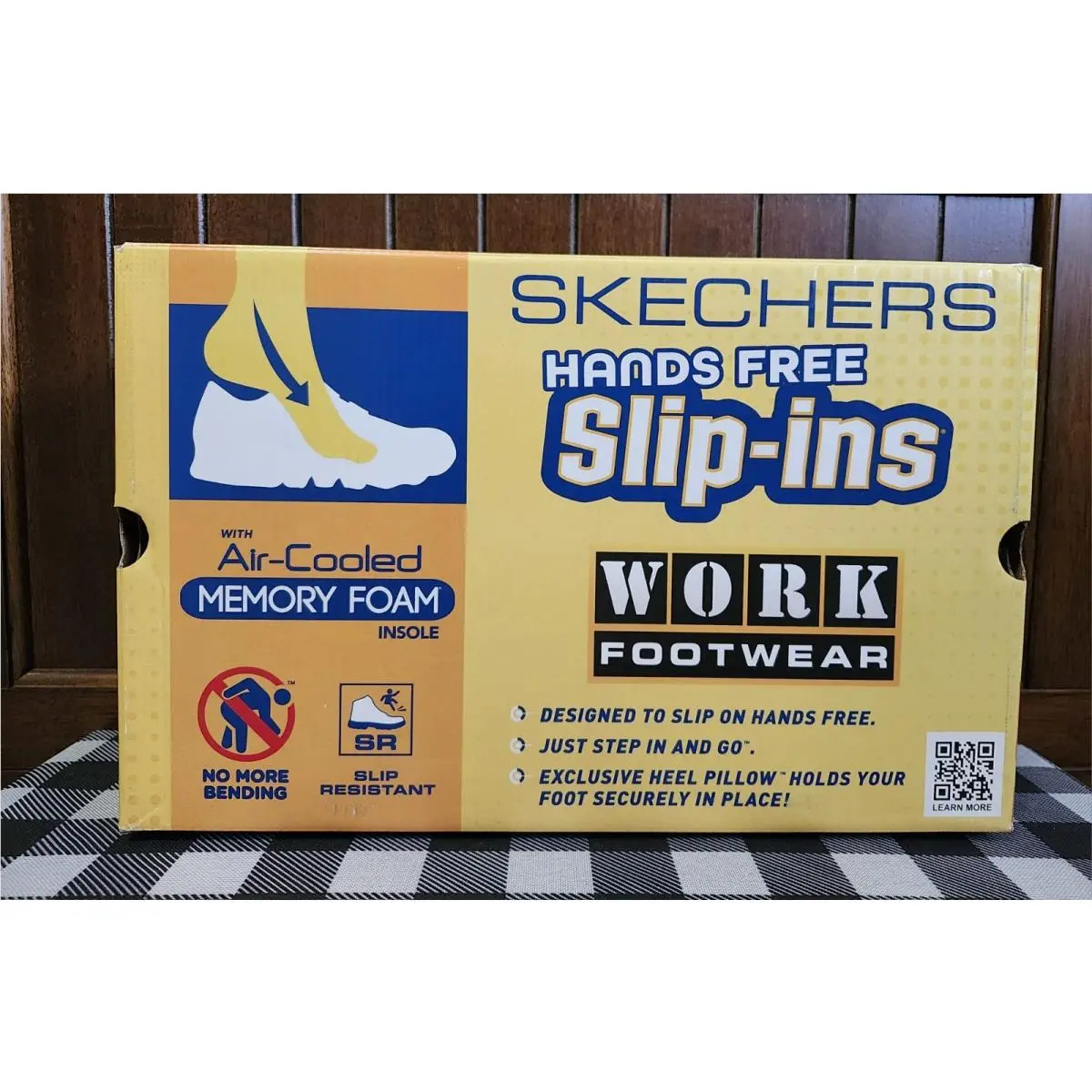 Skechers shoes - skecher work footwear hands free slip-on - Black 20
