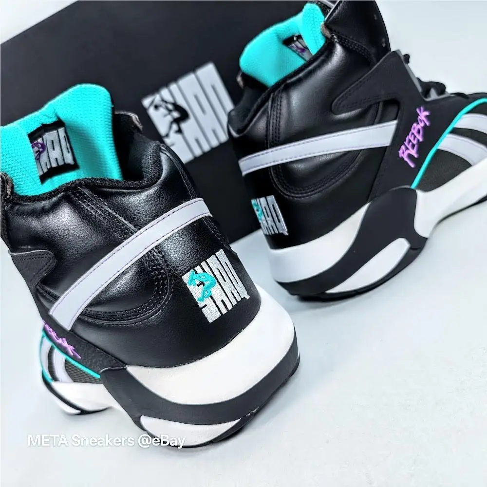 Reebok shoes - Reebok Shaq Attaq - Shaq Attaq - HR0501 - Core Black /Pure Grey/Footwear White 1