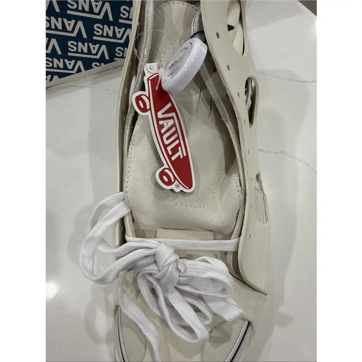 Vans shoes - VANS Sk8-Hi - VN0A5FBW2UH - Marshmallow/True White 5