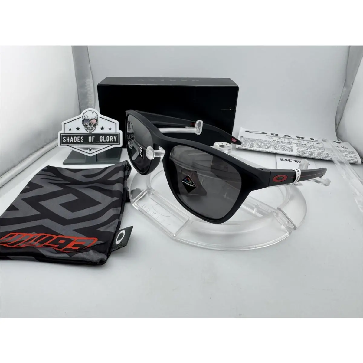 Manorburn Marc Marquez Motogp Matte Black Ink Prizm Sunglasses OO9479-13 by Oakley