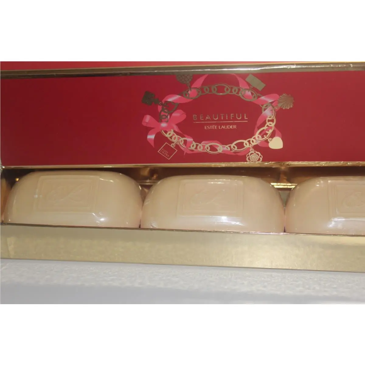Estée Lauder Beautiful Perfumed Soap Bar Gift Set 3 x 4 oz Luxury Soap