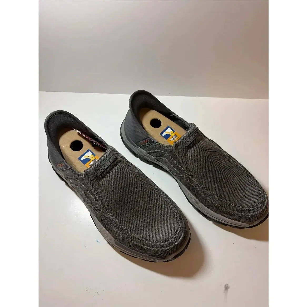 Skechers shoes - Skechers Hands Free Slip-ins Respected - Gray 2