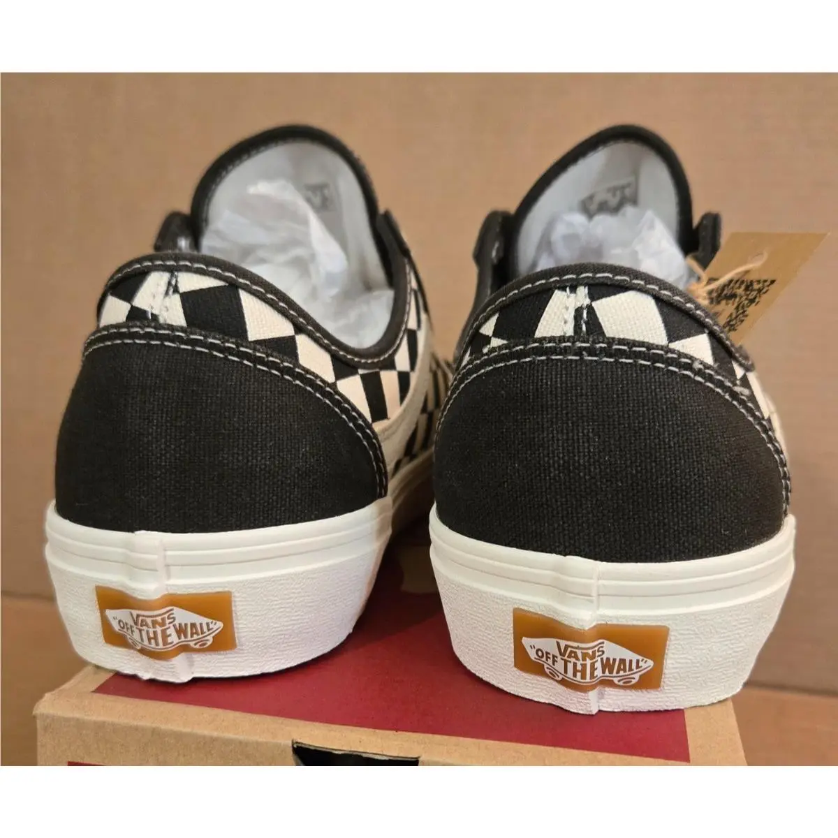 Vans shoes - Vans Style 36 - Style - Checkerboard/Marshmallow (UPC: 194902699025) 2