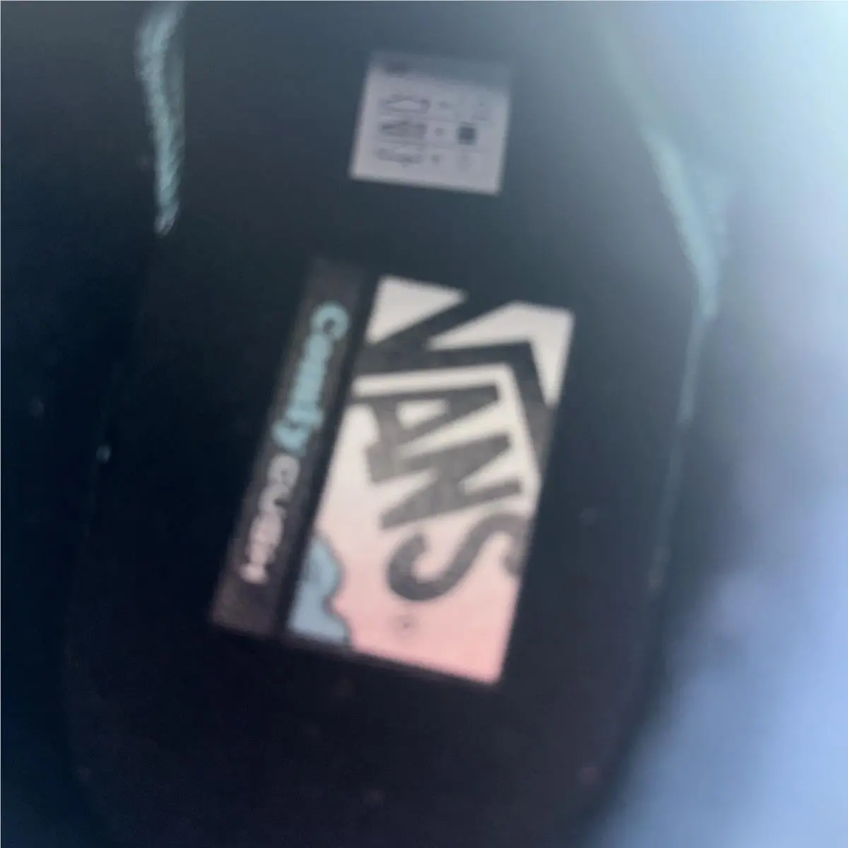 Vans shoes - CC - VN0A4TZYK551 - Blue, Manufacturer: Black/True White 8