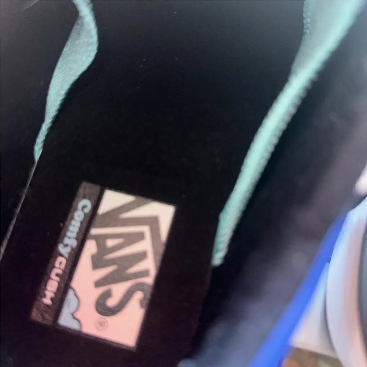 Vans shoes - CC - VN0A4TZYK551 - Blue, Manufacturer: Black/True White 9
