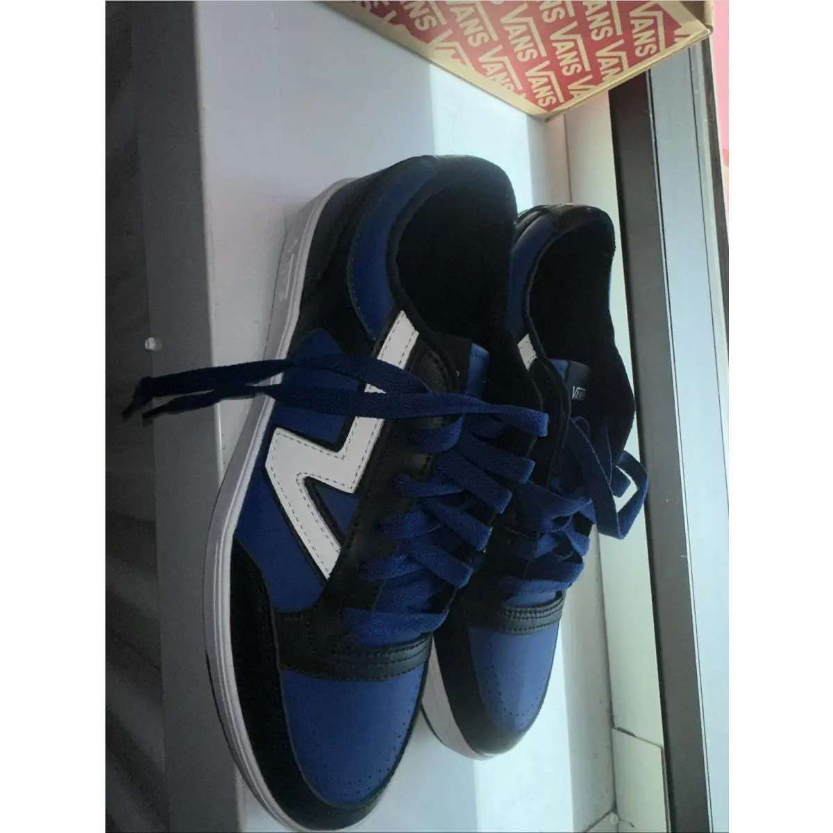 Vans shoes - CC - VN0A4TZYK551 - Blue, Manufacturer: Black/True White 4