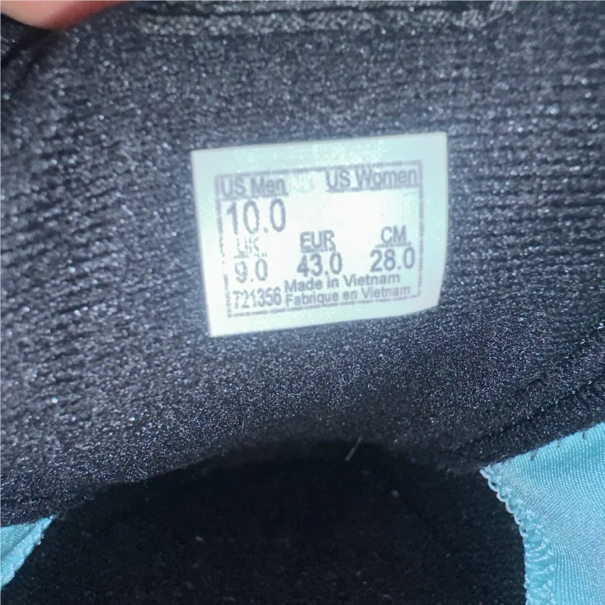 Vans shoes - CC - VN0A4TZYK551 - Blue, Manufacturer: Black/True White 6
