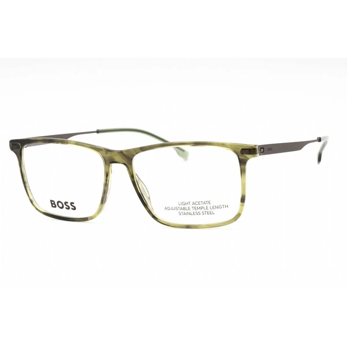 Hugo Boss HB1642-XYG-55 Eyeglasses Frame Size 55mm 15mm 150mm Green Men 7167369