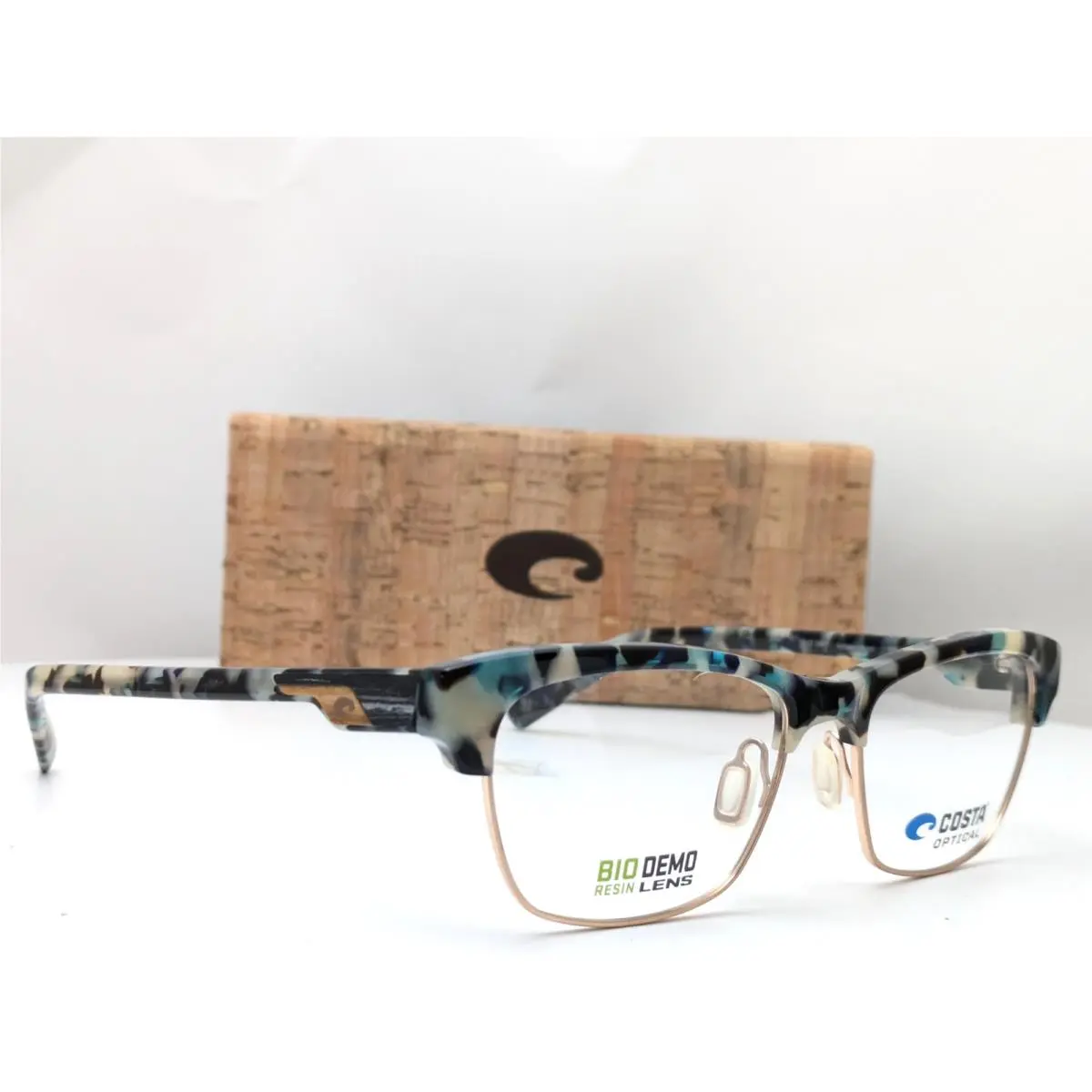 Costa Del Mar FRF210 216 Shiny Seafoam Tortoise Eyeglasses Frames 53-17-145