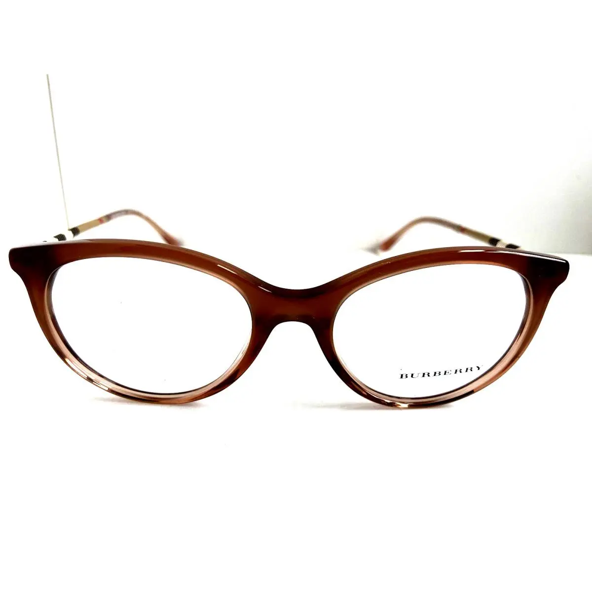 Burberry B 2244-Q 3173 50mm Beige Round Women Eyeglasses Frame Italy