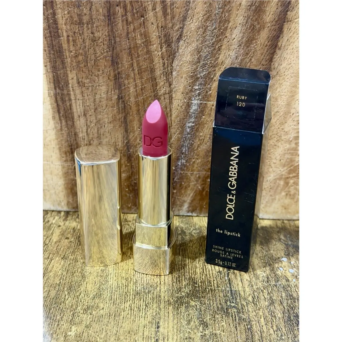 Dolce Dolce & Gabbana The Lipstick Gabbana The Lipstick Shine Lipstick 120 Ruby .12oz