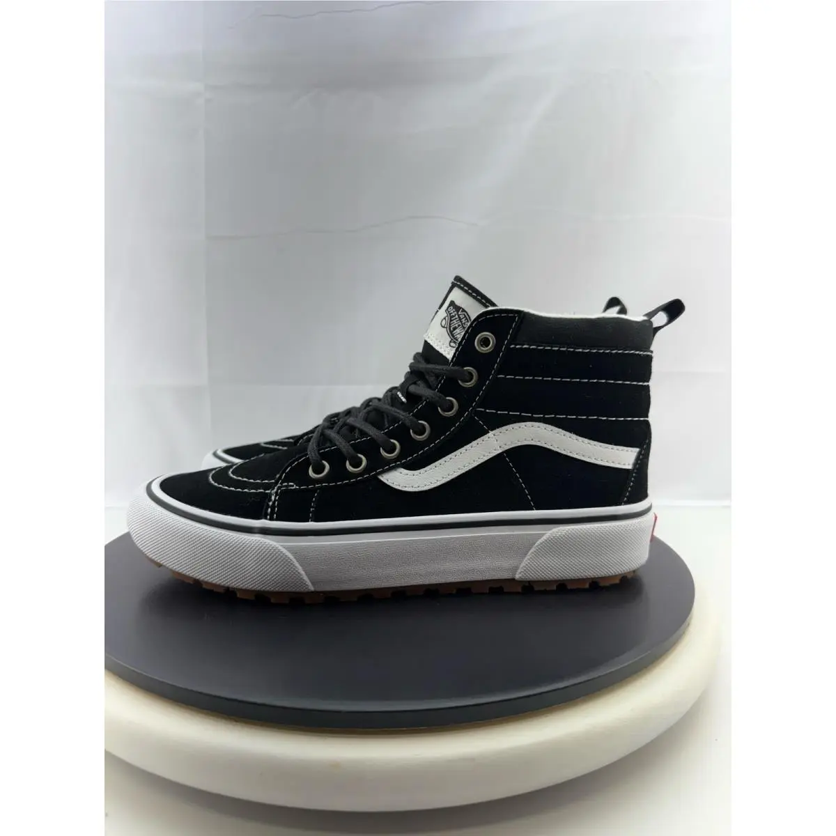 Vans Sk8-Hi Mte Womens Sz 8 Juniors 6.5 Black Waterproof Insulated Hiking Shoes