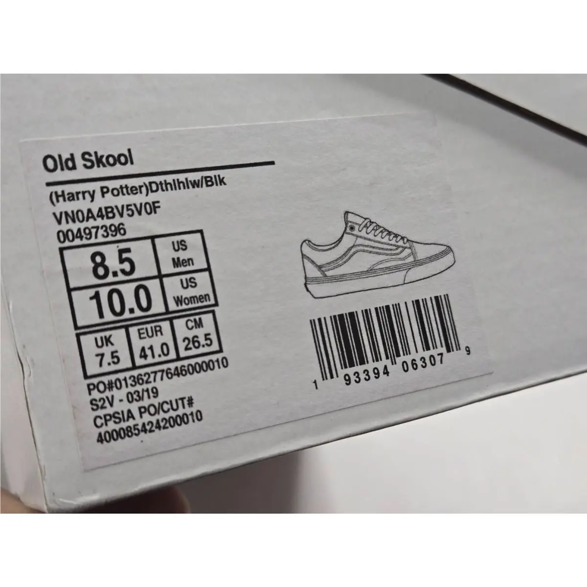 Vans shoes - VANS Old Skool - Old Skool - Black 8