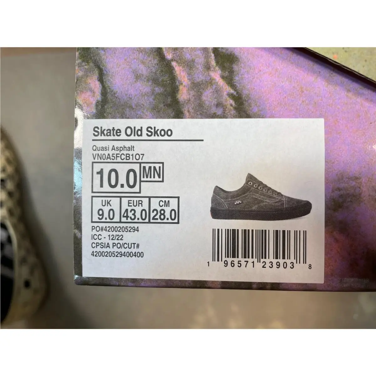 Vans shoes - VANS Old Skool - Old Skool - VN0A5FCB1O7 - Gray 5