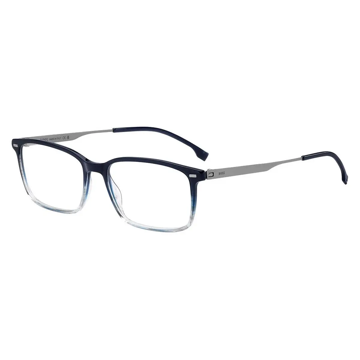 Men`s 53 mm Black Dark Ruthenium Eyeglasses BOSS1643-ANS-53 by Hugo Boss