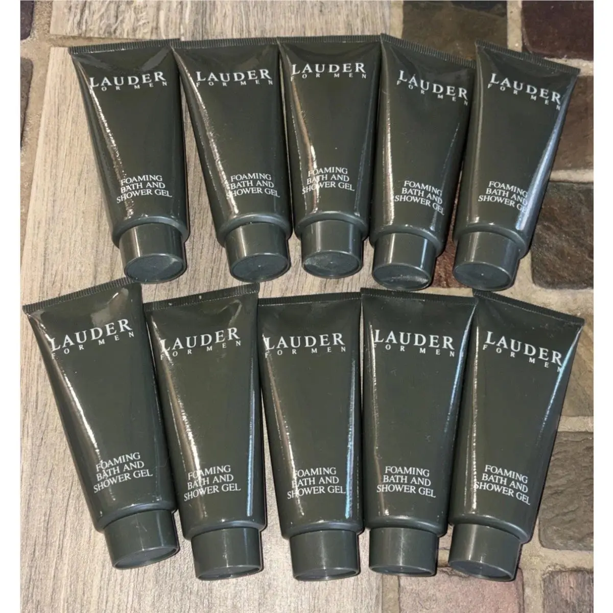 Vtg Estee Lauder For Men Bath and Shower Gel 1.5 fl oz Lot Of 10