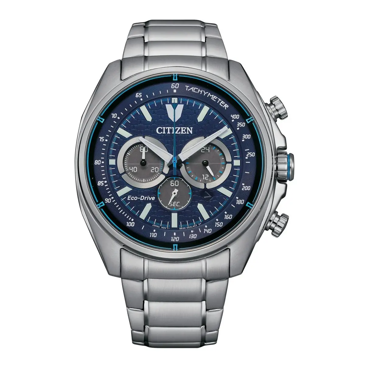 Citizen Men`s Classic 44mm Eco-drive Chronograph Watch CA4560-81L