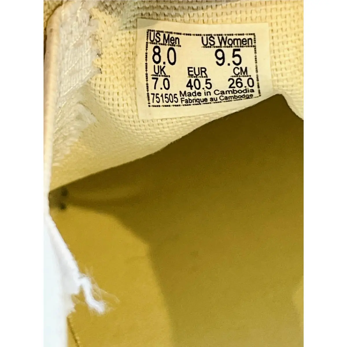 Vans shoes - VANS Classics - Classics - VN0A5JLXCCE - Beige 7