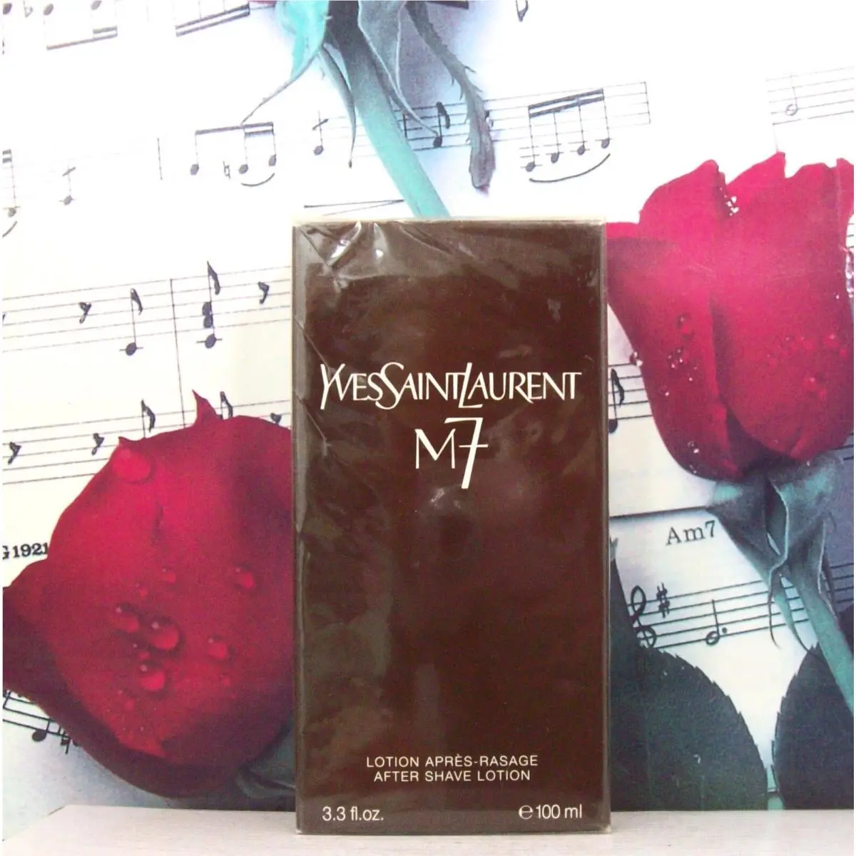 Yves Saint Laurent M7 After Shave Lotion 3.3 Fl. Oz. Box