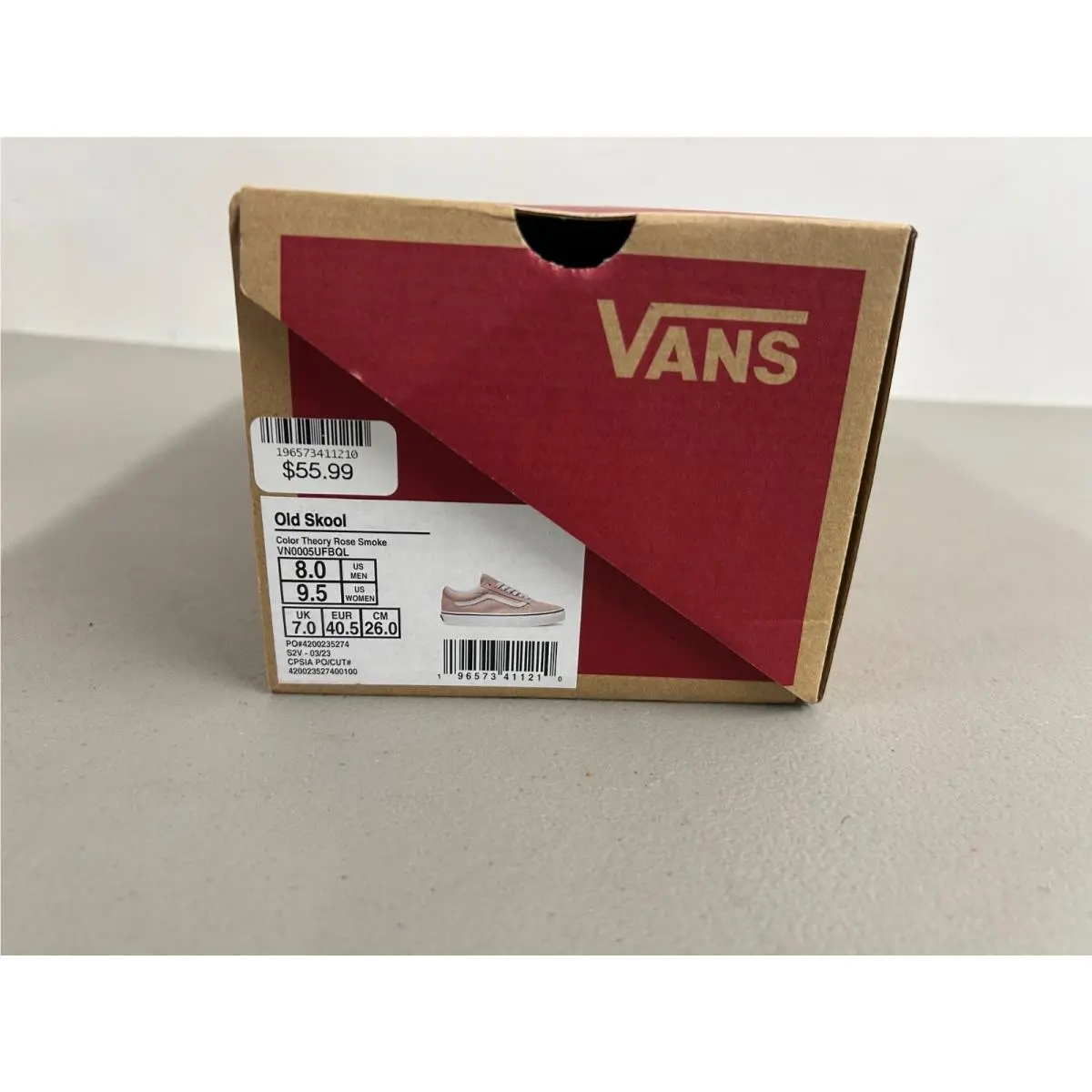 Vans shoes - VANS Old Skool - Old Skool - VN0005UFBQL - Rose Smoke 0