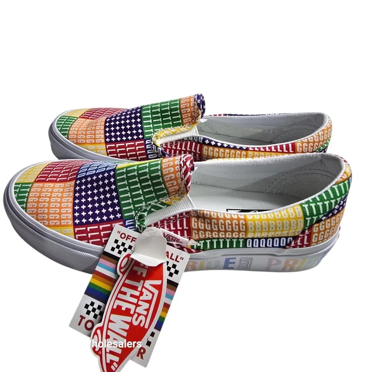 Vans shoes - Vans Classic Slip-On Pride - Classic Pride - Multicolor (UPC: 194902619740) 2