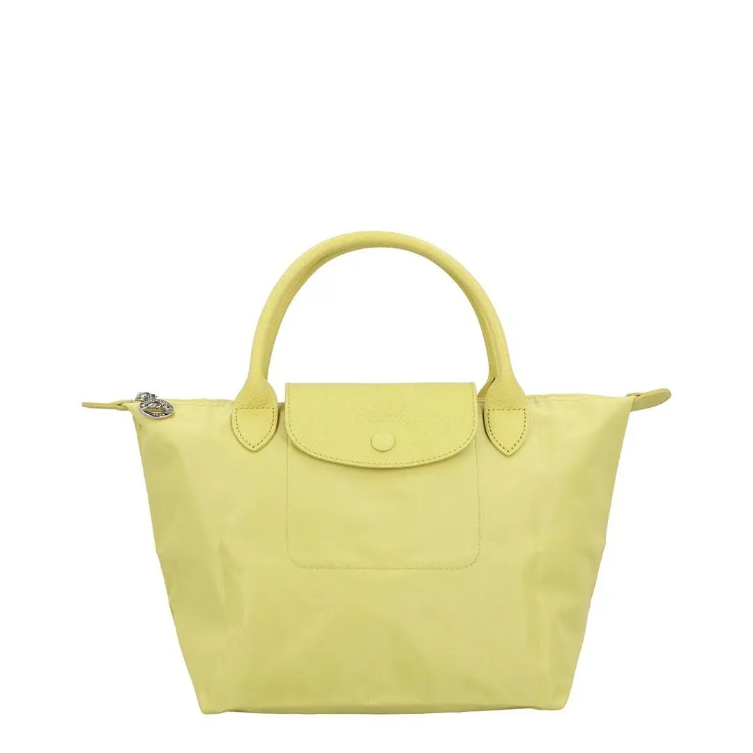 Longchamp Le Pliage One Small Canvas Handbag Women`s Yellow