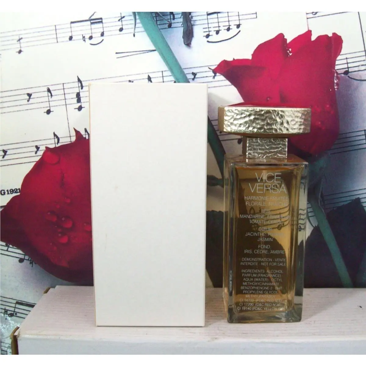Yves Saint Laurent Vice Versa Edt Spray 3.3 Fl. Oz. Ntwb