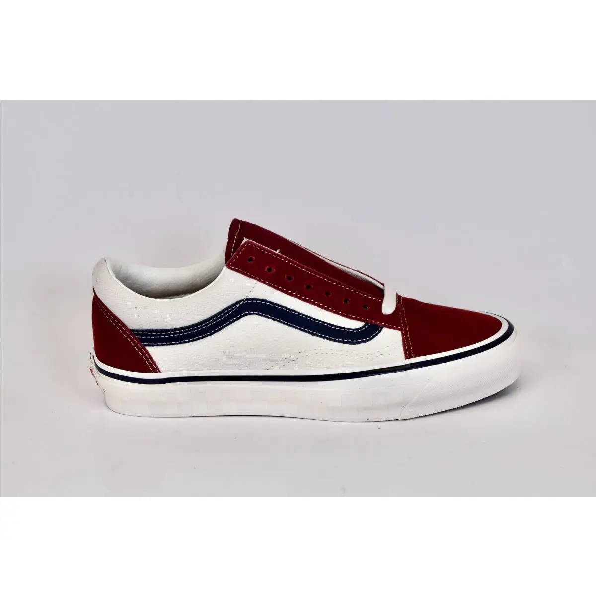 Vans Mens Old Skool 36 VN000CT97BF1 Twill Russet Brown Low Skate Shoes Size 9