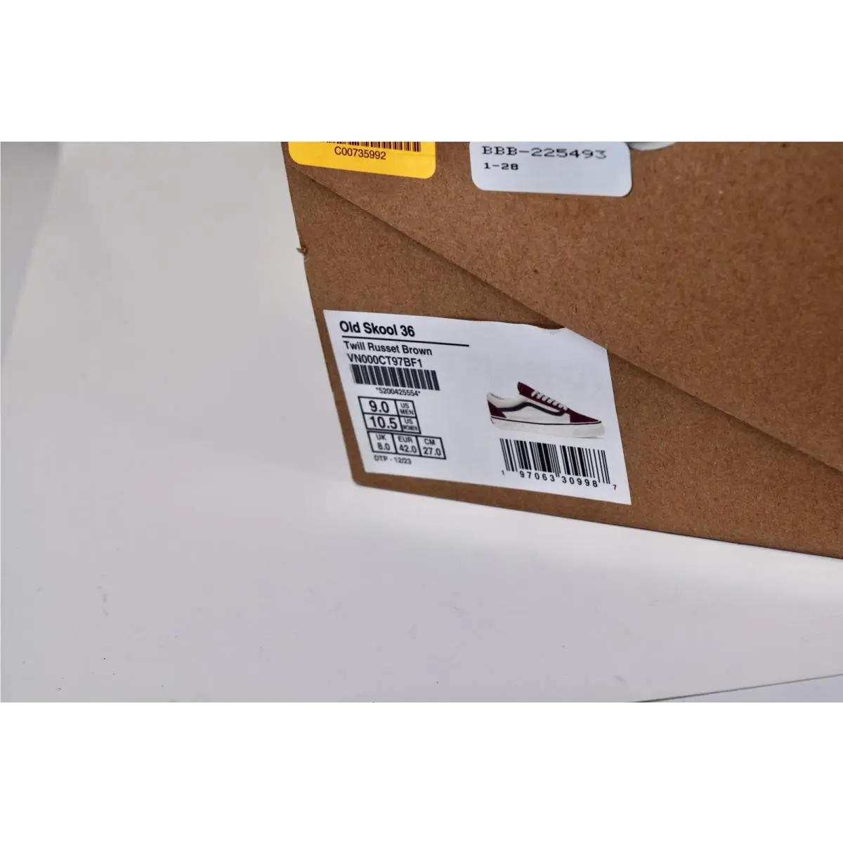 Vans shoes - VANS Old Skool - Old Skool - VN000CT97BF1 - Brown 1
