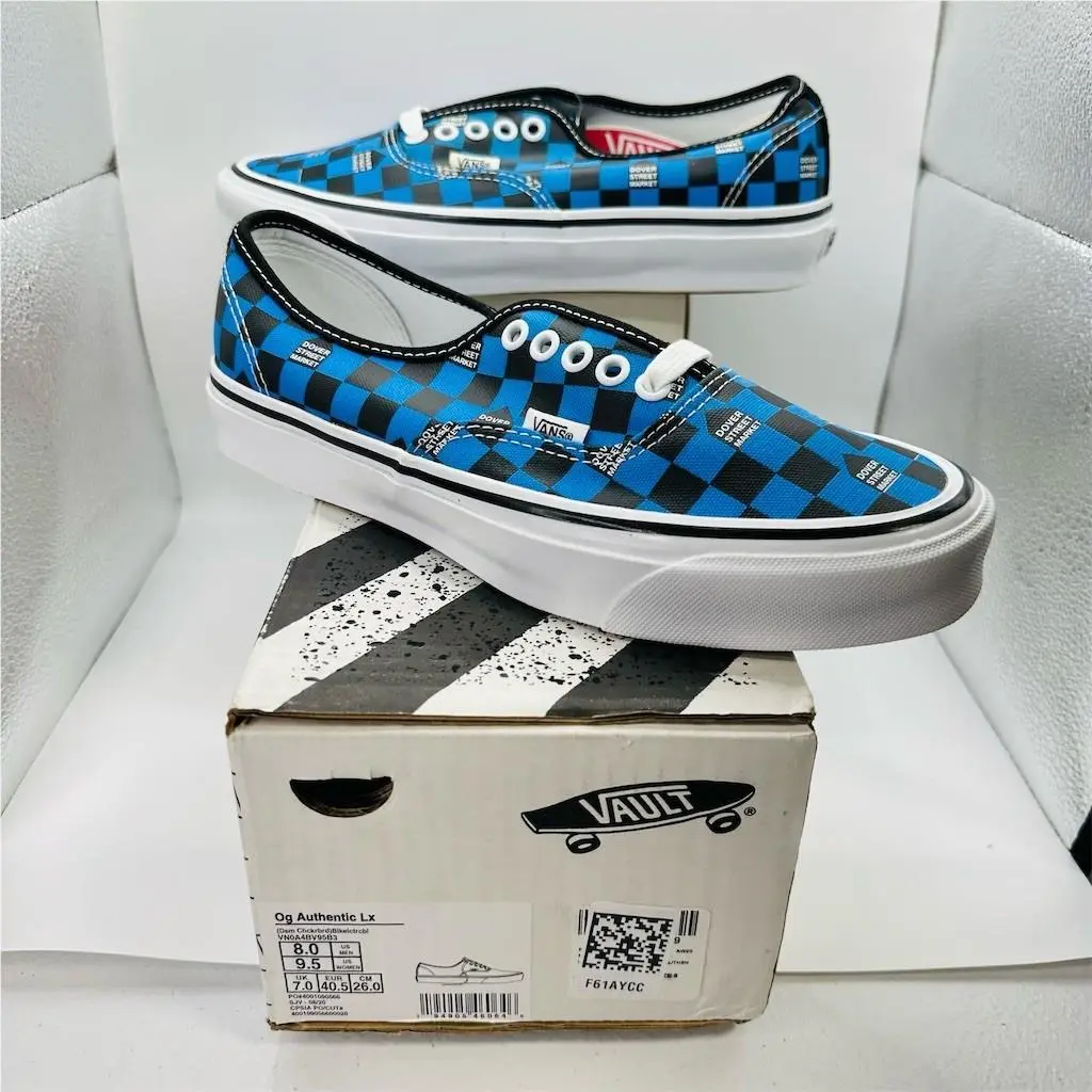 Vans Vault x Dover Street Market Checkerboard Low Top Sneakers Size 8M / 8.5W