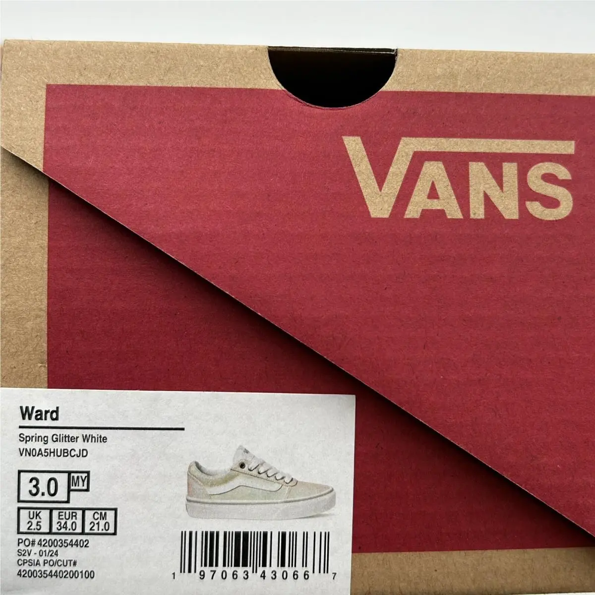 Vans shoes - Vans Ward - Ward - White (UPC: 197063430667) 8