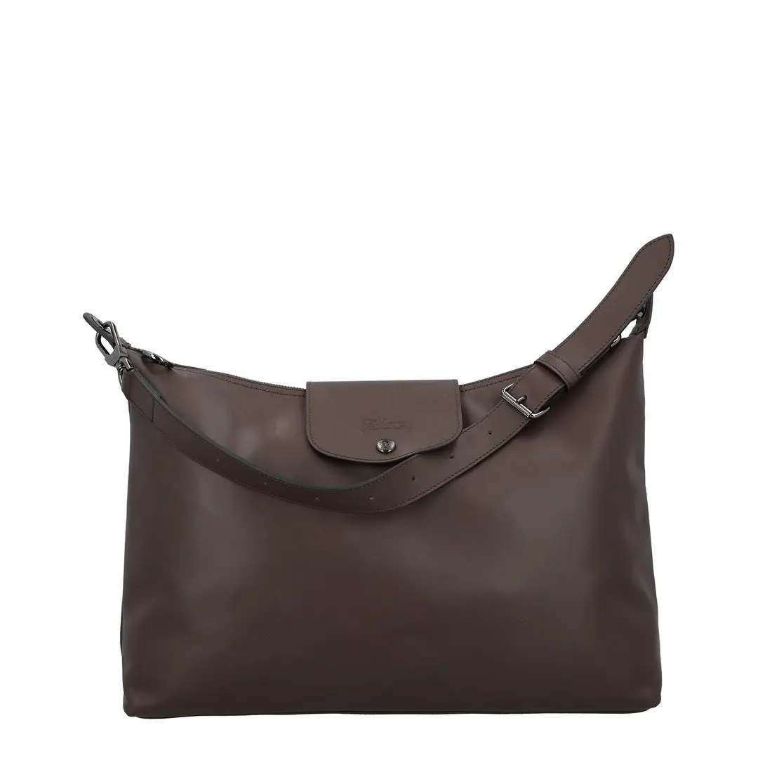 Longchamp Le Pliage Xtra Xl Leather Hobo Bag Women`s Brown