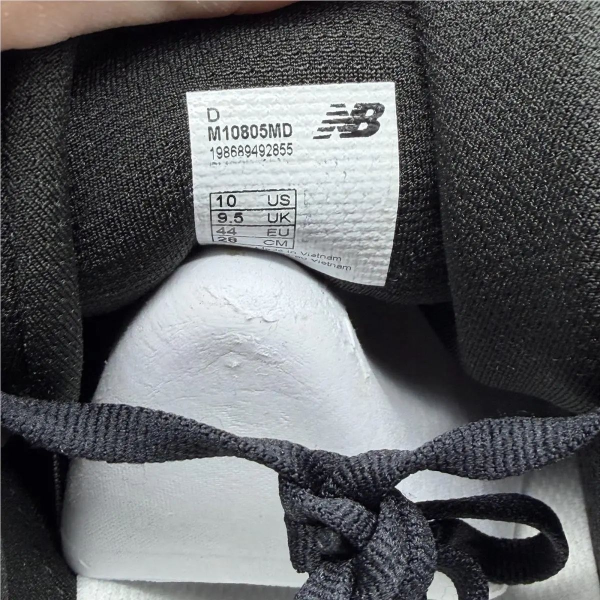 New Balance shoes - New Balance 1080 - M10805MD - Black (UPC: 0198689492855) 10