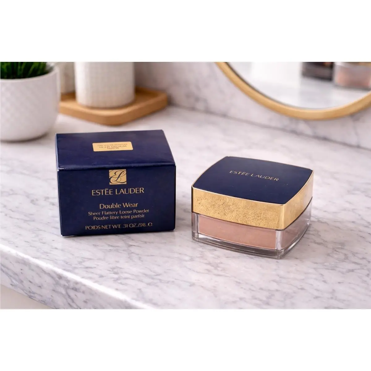 Estee Lauder Double Wear Sheer Flattery Loose Powder Light Medium Matte 0.31oz