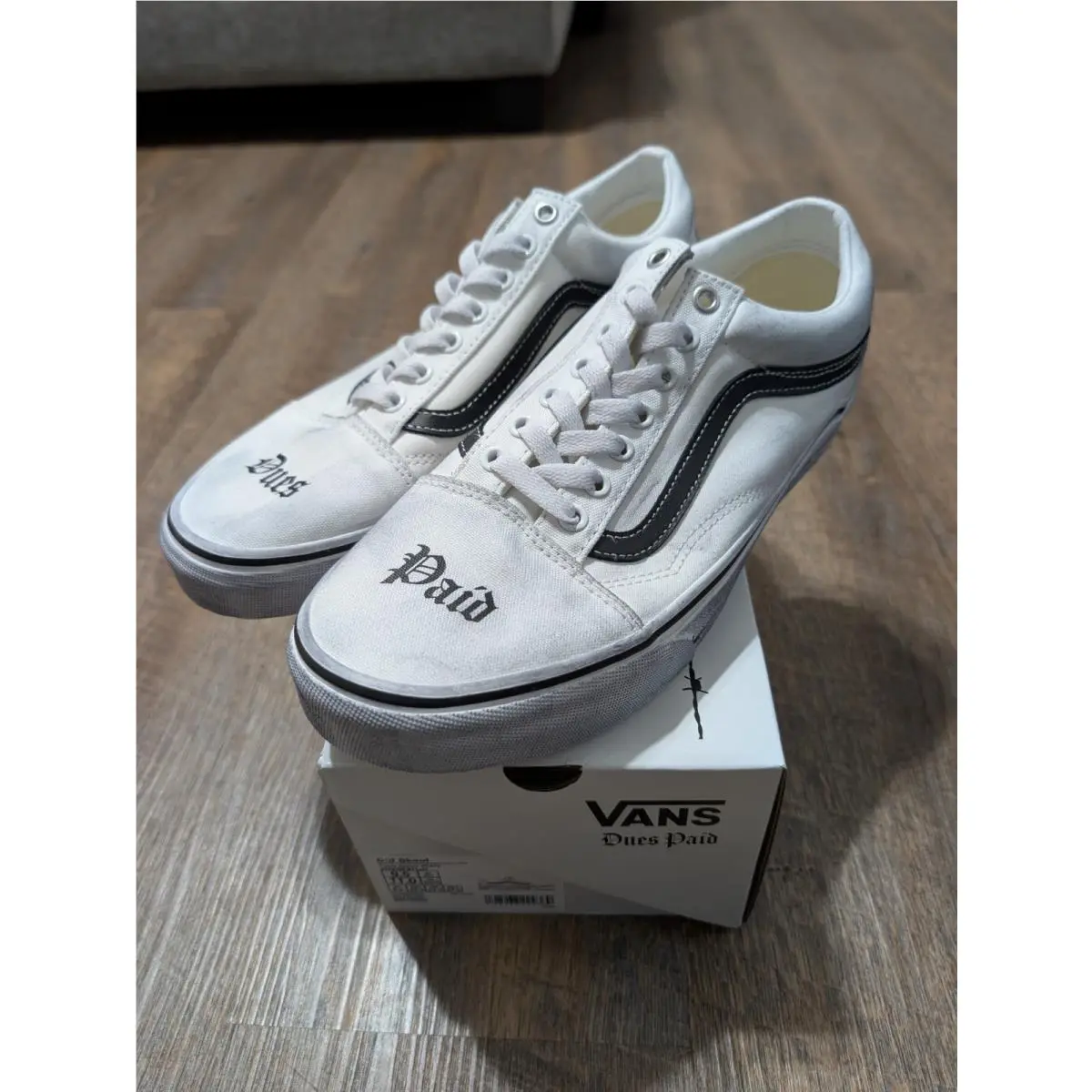 Vans Travis Barker Skateboard Shoes 9.5 M