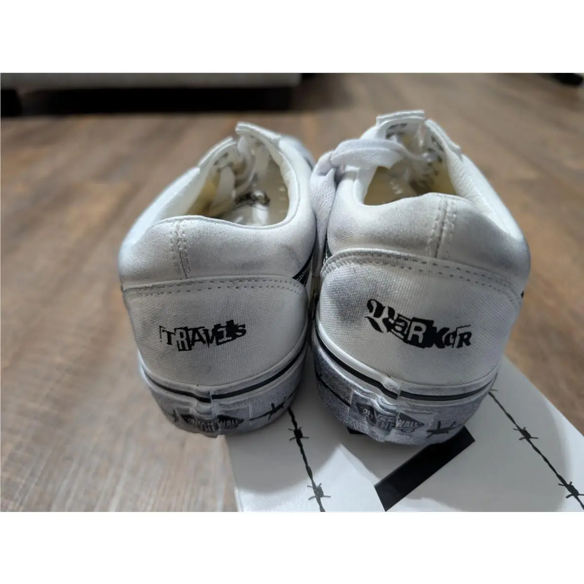 Vans shoes - Vans Travis Barker - Travis Barker - White 3