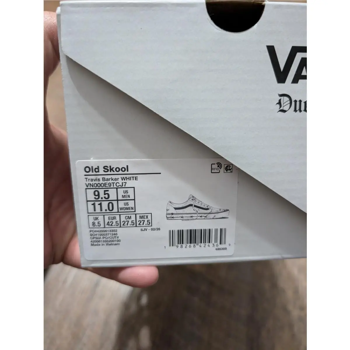 Vans shoes - Vans Travis Barker - Travis Barker - White 5