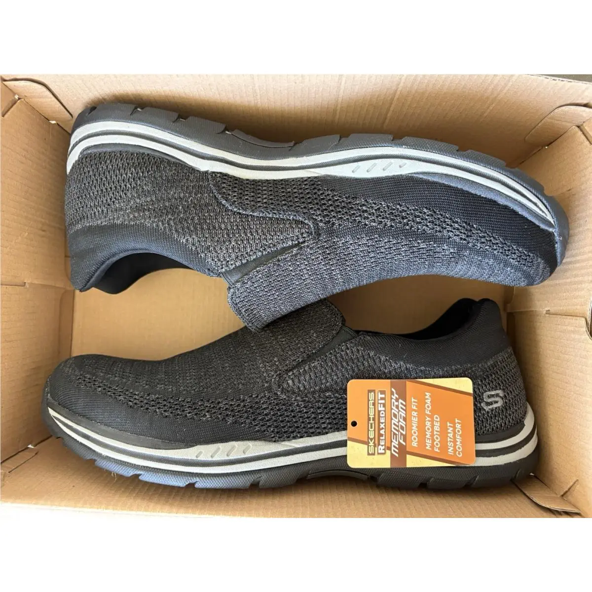Skechers shoes - Relaxed Expected Gomel - Relaxed Expected Gomel - Black (UPC: 0190211856487) 4