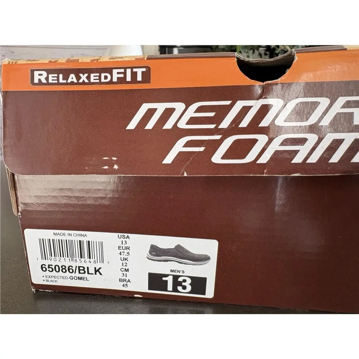 Skechers shoes - Relaxed Expected Gomel - Relaxed Expected Gomel - Black (UPC: 0190211856487) 6