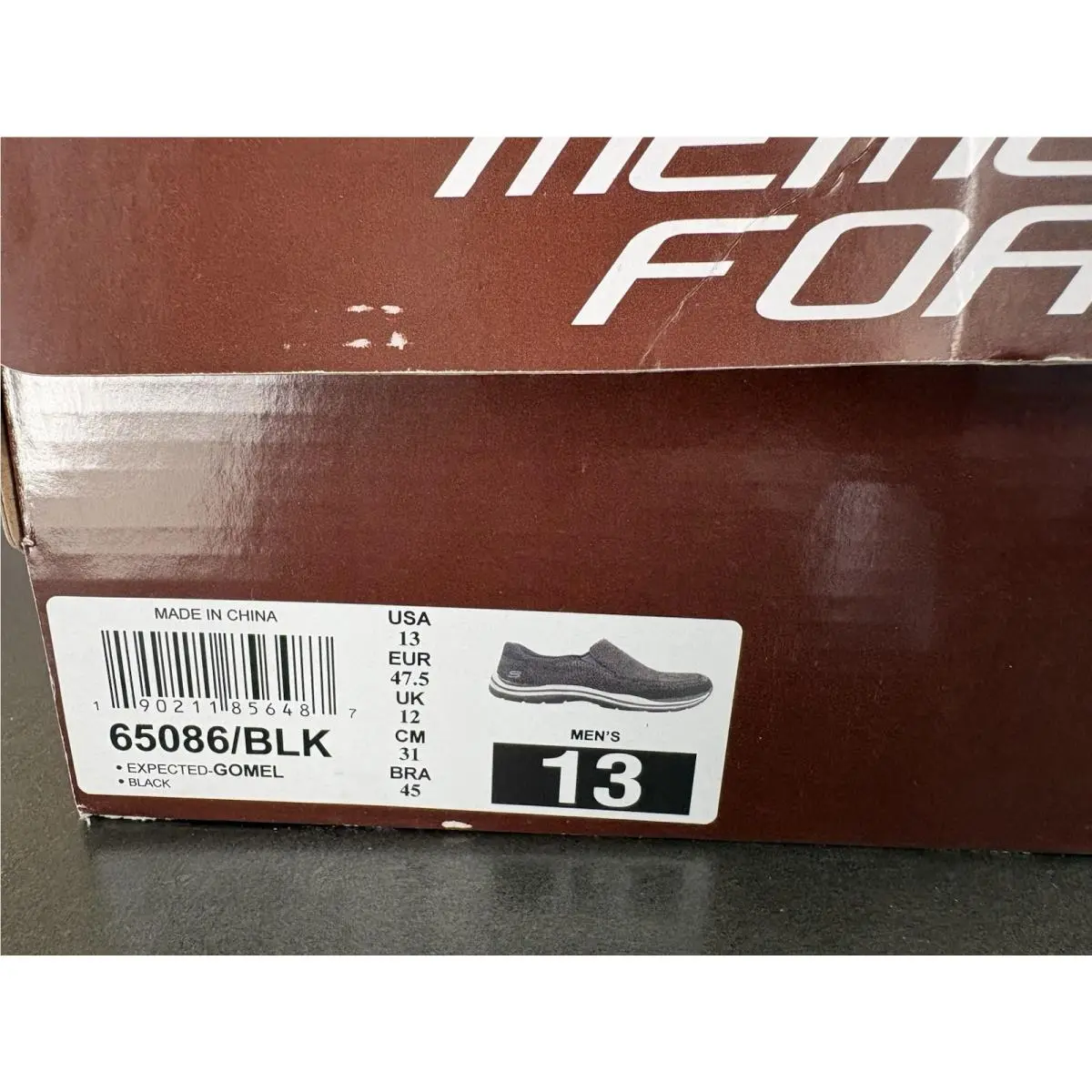 Skechers shoes - Relaxed Expected Gomel - Relaxed Expected Gomel - Black (UPC: 0190211856487) 7