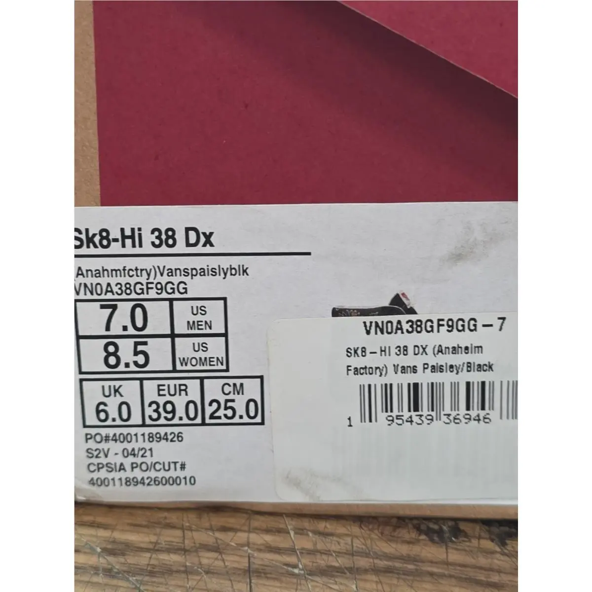 Vans shoes - VANS Sk8-Hi - VN0A38GF9GG - Black 4