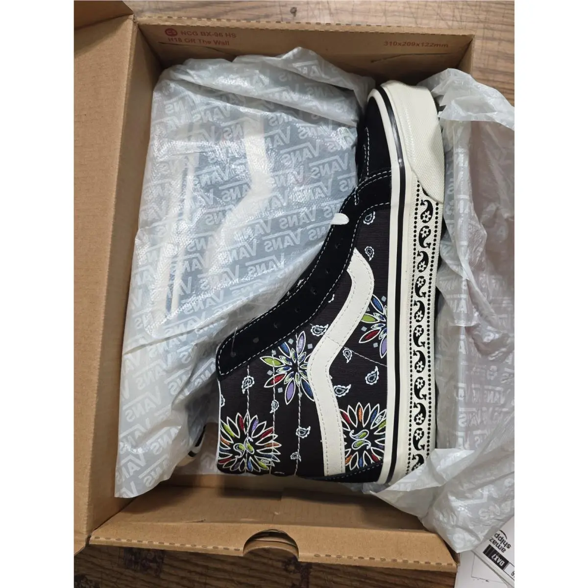 Vans shoes - VANS Sk8-Hi - VN0A38GF9GG - Black 5