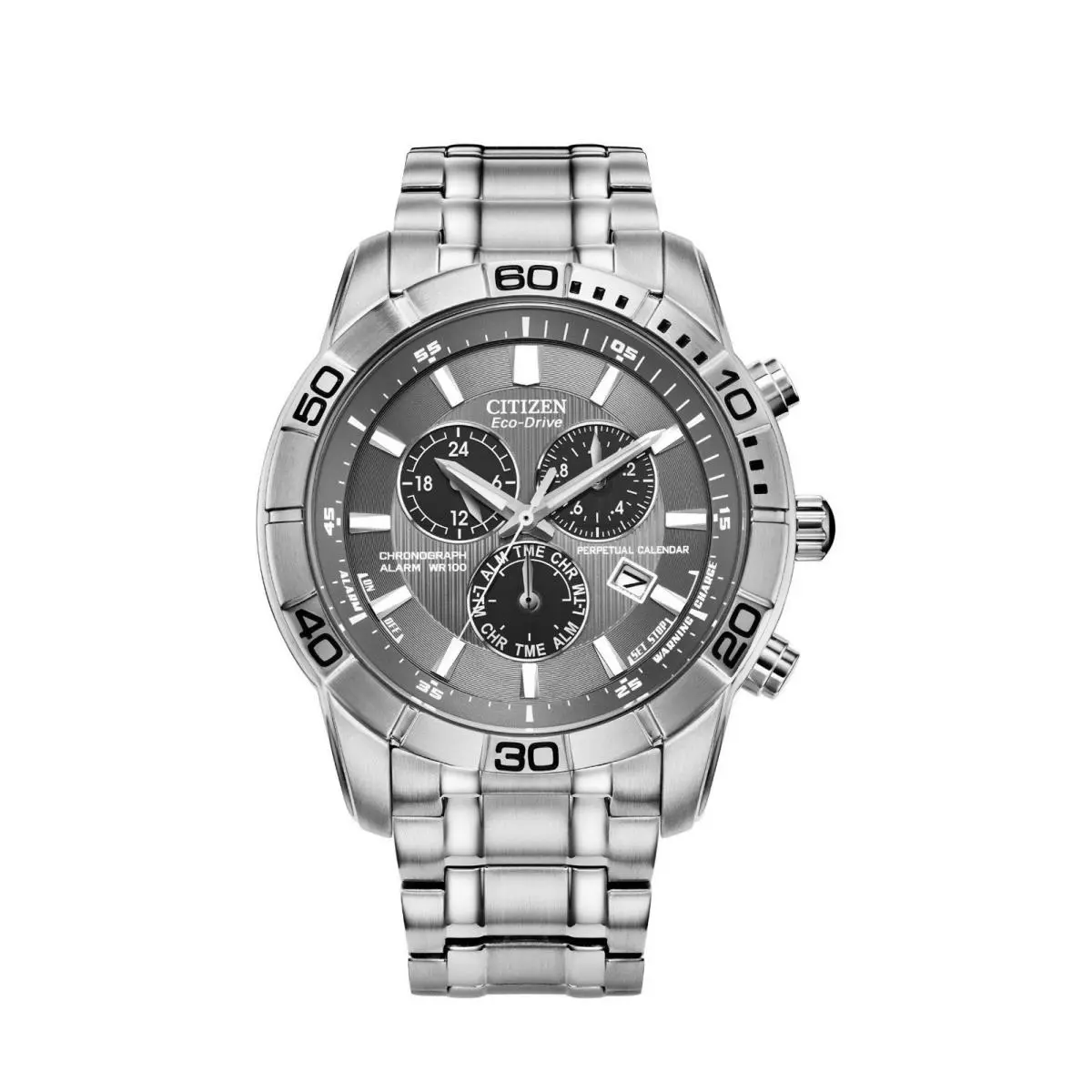 Citizen Eco Drive Brycen Chronograph Stainless Steel Men`s Watch