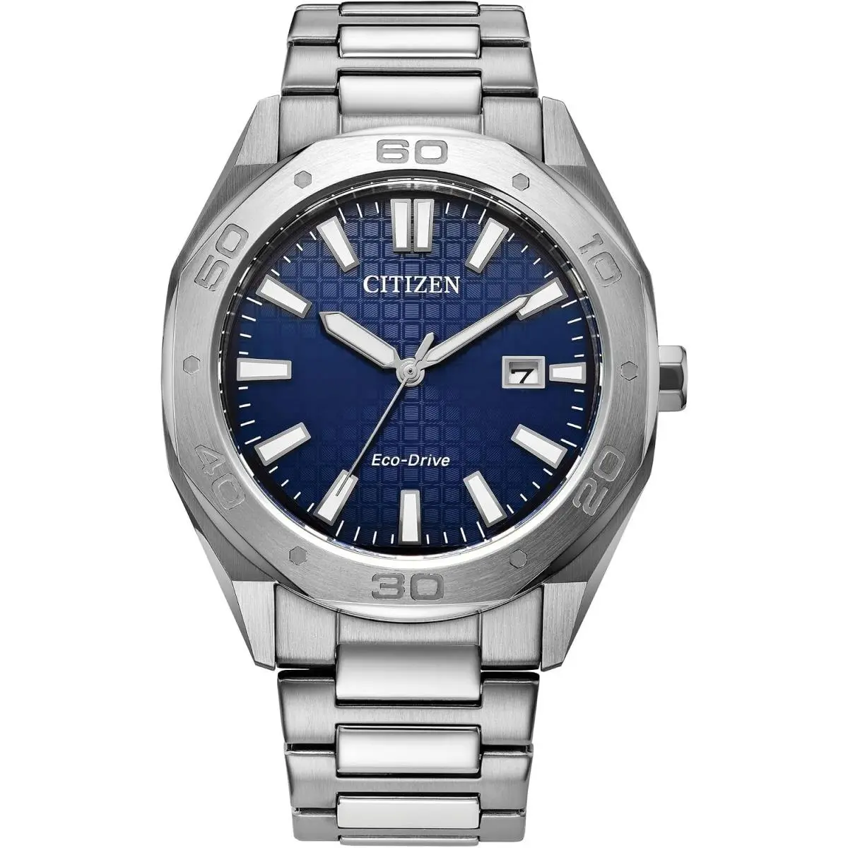 Citizen Men`s Eco-drive Sport Casual Odyn Watch Stainless Steel Watch 3 Hand