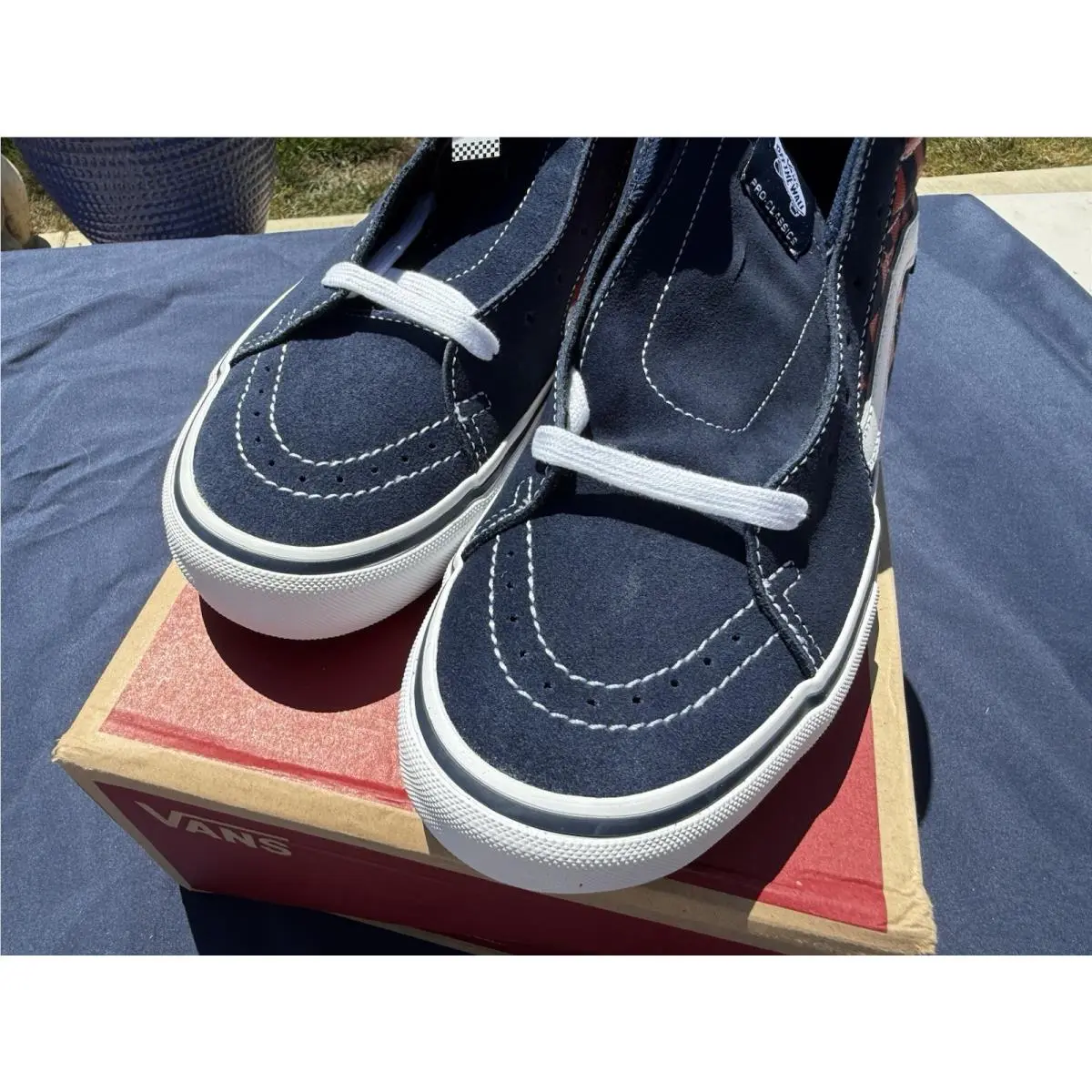 Vans shoes - VANS Sk8-Hi - Checkerboard 0