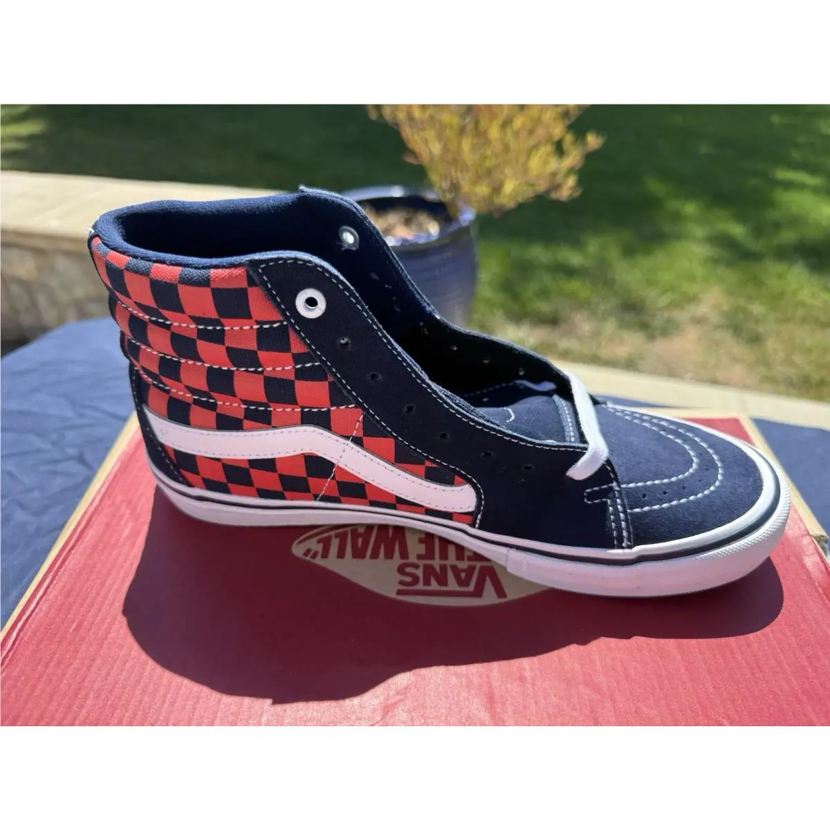 Vans shoes - VANS Sk8-Hi - Checkerboard 4
