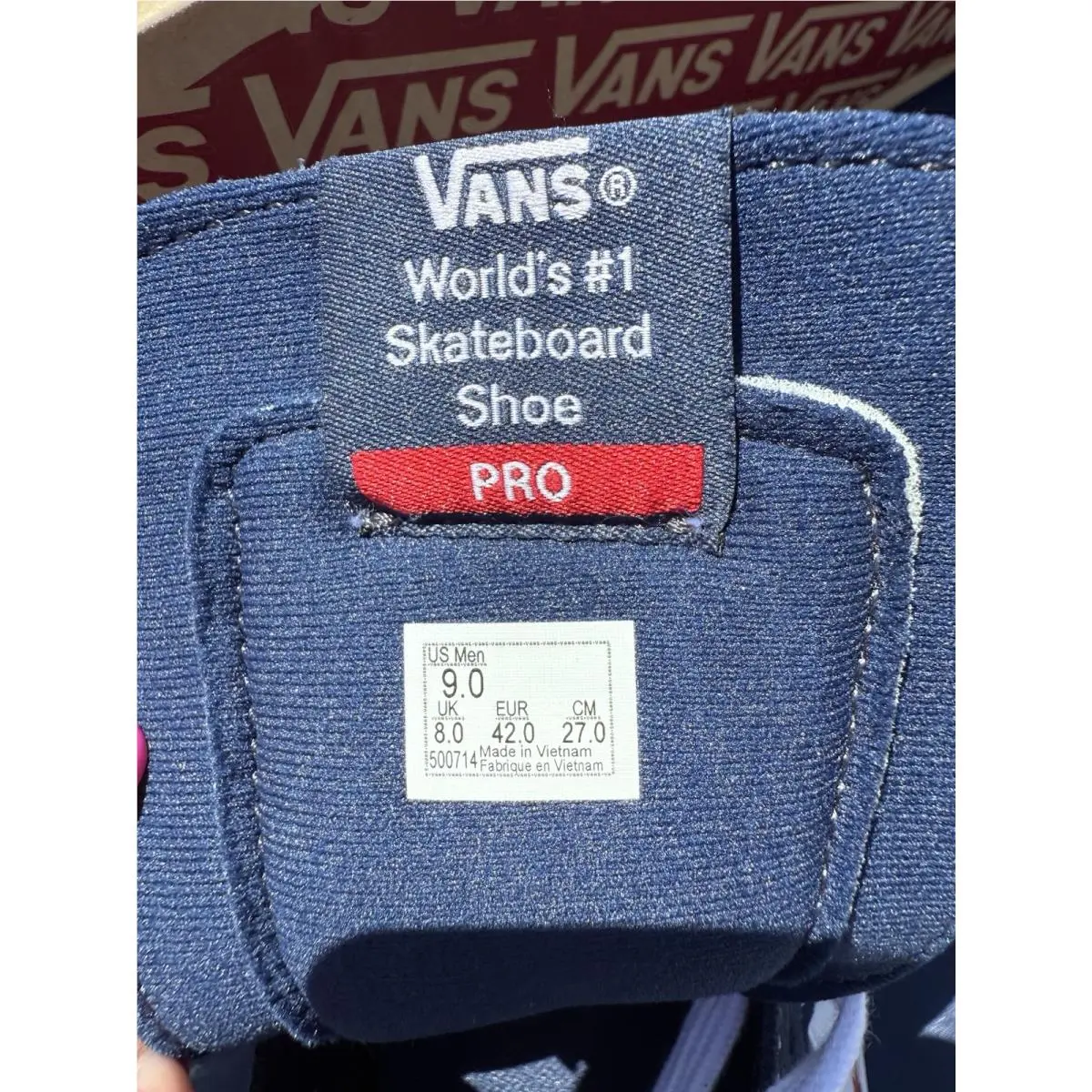 Vans shoes - VANS Sk8-Hi - Checkerboard 6