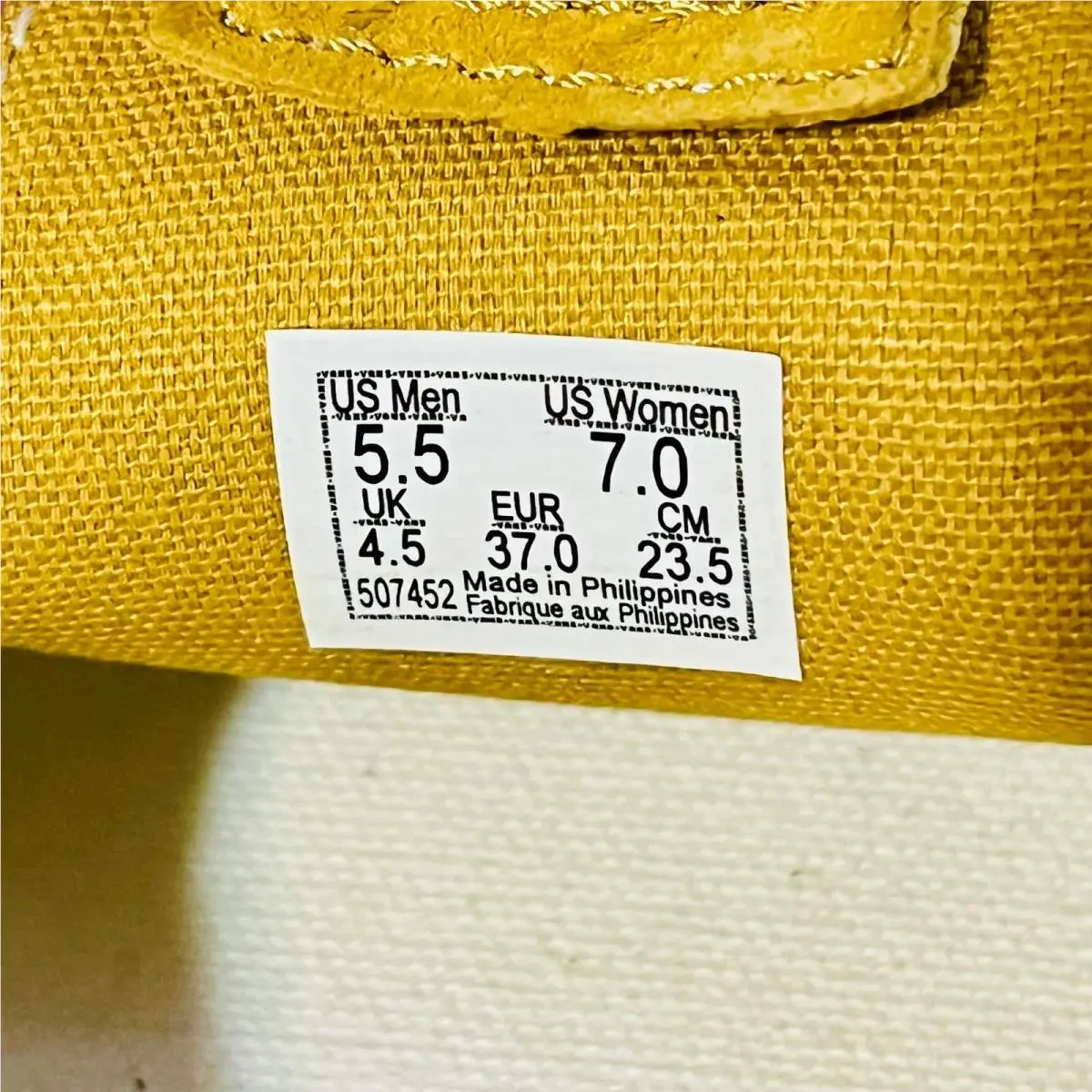 Vans shoes - Style 47 LX - Style - VN000D8ZBL21 - Yellow 5