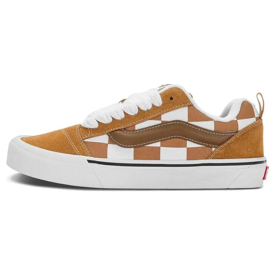 Vans Knu-skool Low Mega Check Brown - VN000CRPBRO Size 10