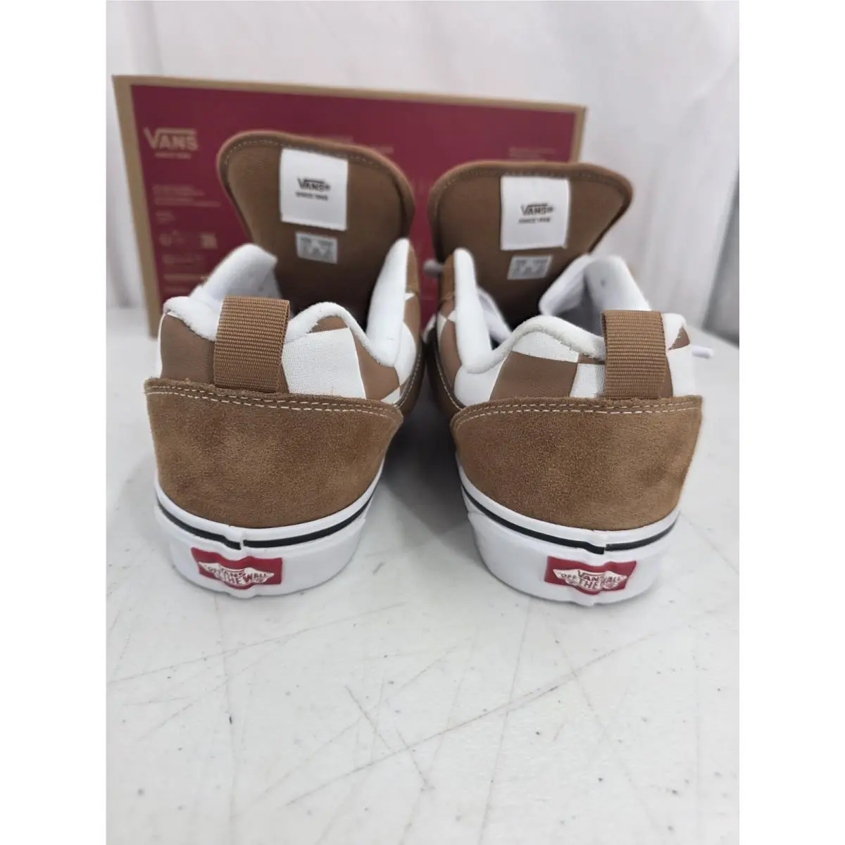 Vans shoes - VANS Knu-Skool - VN000CRPBRO - Brown 3